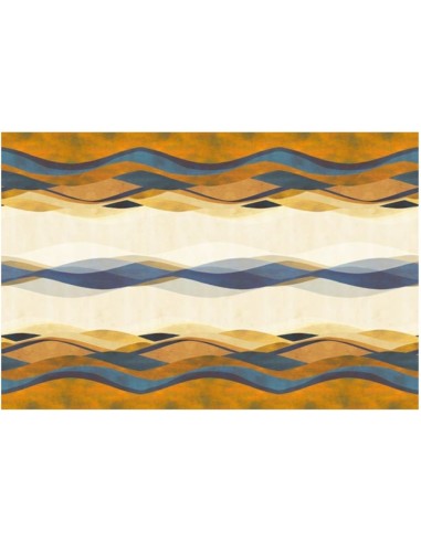 L'Oca Nera - Lipari - Runner Antimacchia cm 155 x 50, 2 posti