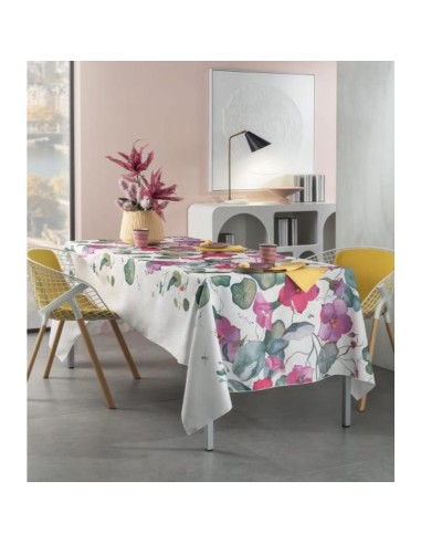 L'Oca Nera - Provence - Tovaglia Antimacchia cm 155 x 270 · 10 posti