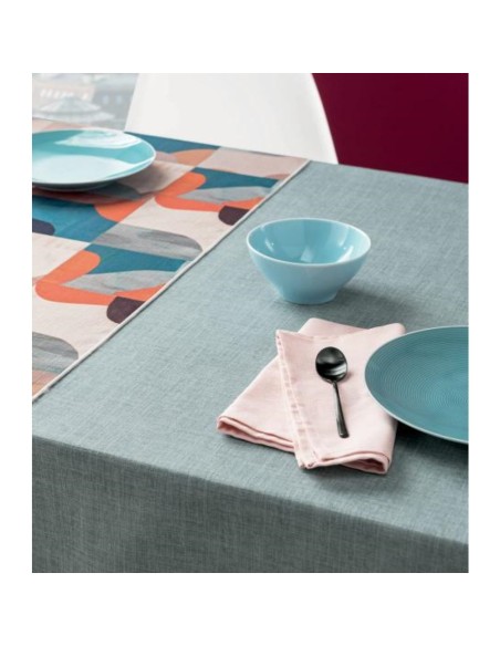 L'Oca Nera - Rosmarino - Tovaglia Antimacchia cm 155 x 270 · 10 posti