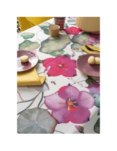 L'Oca Nera - Provence - Runner Antimacchia cm 155 x 50, 2 posti 2