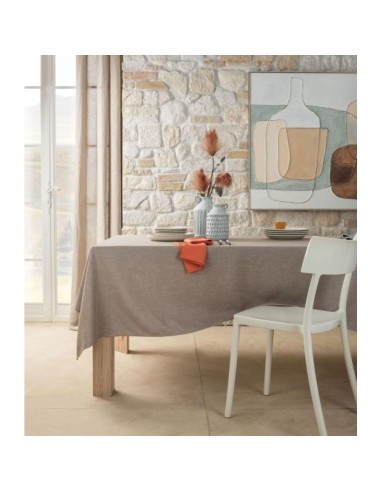 L'Oca Nera - Zenzero - Tovaglia Antimacchia cm 155 x 270 · 10 posti
