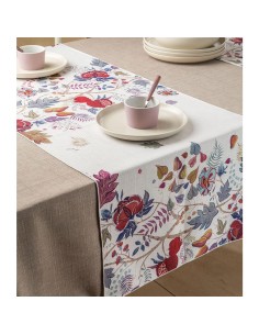 L'Oca Nera - Volterra - Runner Antimacchia cm 155 x 50, 2 posti