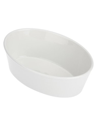 La Porcellana Bianca·teglia Ovale Cm 23,5x17,5x6,5 Gb