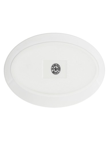 La Porcellana Bianca·teglia Ovale Cm 23,5x17,5x6,5 Gb