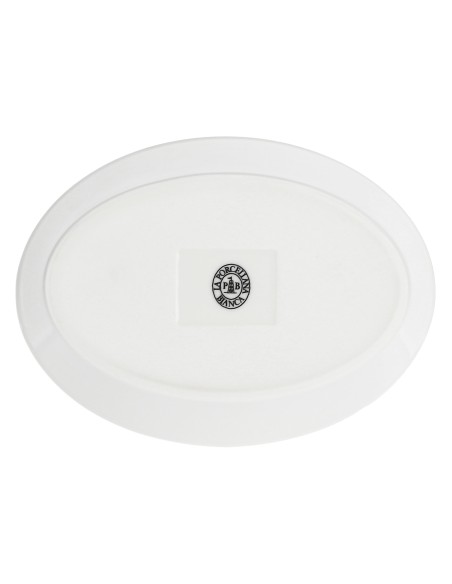 La Porcellana Bianca·teglia Ovale Cm 23,5x17,5x6,5 Gb