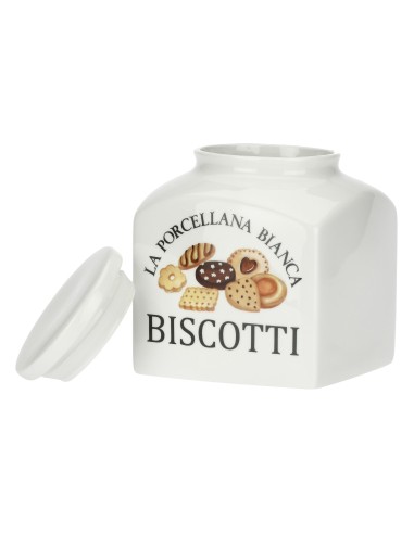 La Porcellana Bianca-Conserva Biscottiera Porc. Dec. 3,5L Gb Gift Box