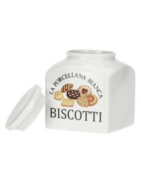 La Porcellana Bianca-Conserva Biscottiera Porc. Dec. 3,5L Gb Gift Box