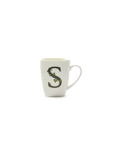 La Porcellana Bianca-Atupertu Mug Lettera S Cc 380 Gb 380 Cm Gift Box