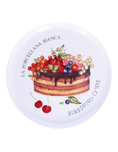 La Porcellana Bianca - Linea "goloserie" Piatto Torta Ø31 Cm in Gift Box