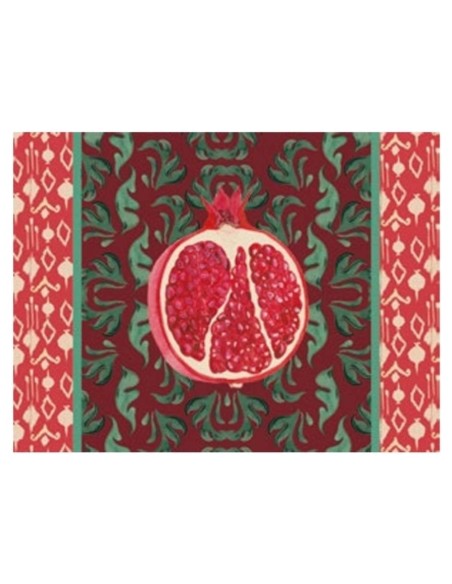 L'Oca Nera -  Tovaglietta Rigida Cacao 39x29,5 cm -  Melograno D'Oriente