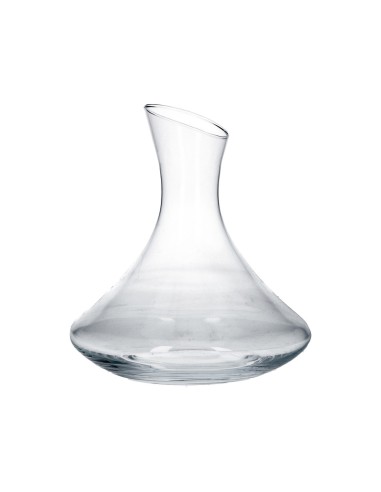 La Porcellana Bianca-Novello Decanter Obliquo 1500 Ml Vetro H 21 Cm - 1500 Ml
