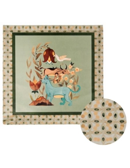 L'Oca Nera - Cuscino 48x48 cm - Verde Salvia