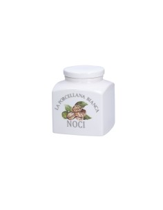 La Porcellana Bianca-Conserva Bar Porc 0,5 Lt Deco Noci Gb Gift Box