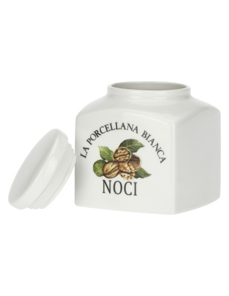 La Porcellana Bianca-Conserva Bar Porc 0,5 Lt Deco Noci Gb Gift Box