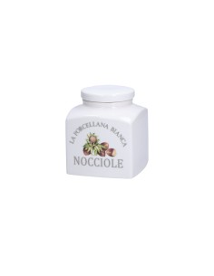 La Porcellana Bianca-Conserva Bar Por 0,5 Lt Deco Nocciole Gb Gift Box
