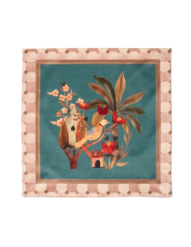 L'Oca Nera - Cuscino 48x48 cm - Ottanio