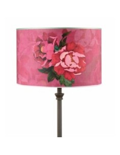 L'Oca Nera - Paralume Cilindrico Medio Ø35x23h cm - Petali D'Oriente 2