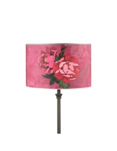 L'Oca Nera - Paralume Cilindrico Medio Ø35x23h cm - Petali D'Oriente