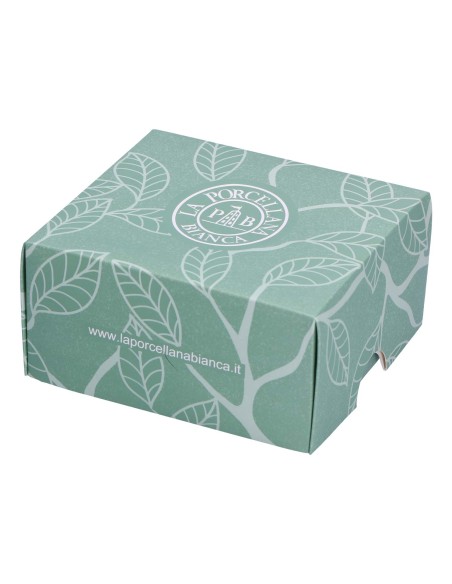 La Porcellana Bianca-Unico Bicchierino A C/Cucchiaino 75 CC Gb 75 Cm Gift Box