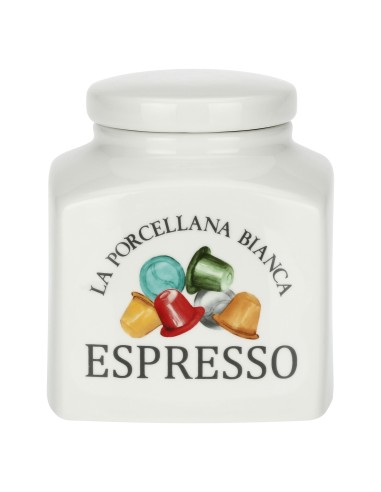 La Porcellana Bianca-Conserva Baratt. Deco 1,8 L Espresso Gb Gift Box