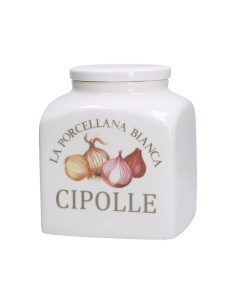 La Porcellana Bianca-Conserva Baratt. Deco 3,5 L Cipolle Gb Gift Box