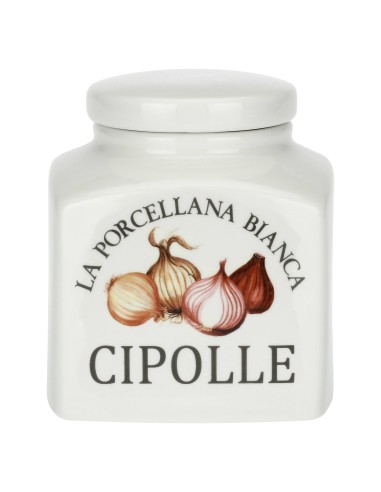 La Porcellana Bianca-Conserva Baratt. Deco 3,5 L Cipolle Gb Gift Box