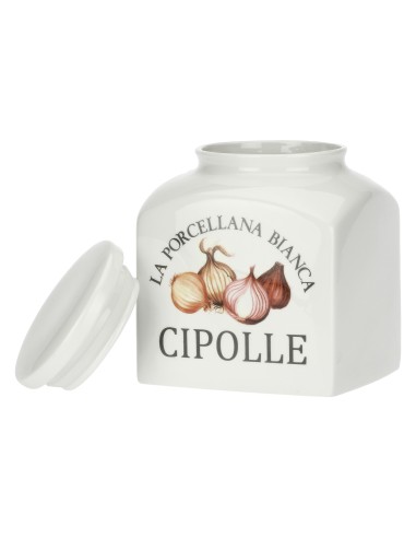 La Porcellana Bianca-Conserva Baratt. Deco 3,5 L Cipolle Gb Gift Box