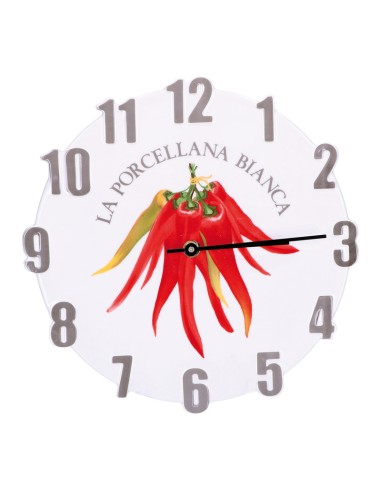 La Porcellana Bianca·conserva Orologio Muro Deco 28 Cm Gb Batteria Aa Non Inclusa Ø 27,5 Cm