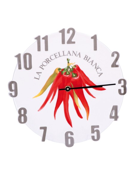 La Porcellana Bianca·conserva Orologio Muro Deco 28 Cm Gb Batteria Aa Non Inclusa Ø 27,5 Cm