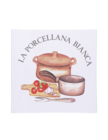 La Porcellana Bianca-Conserva Sottop Dec Quad 18X18 Cm Gb Gift Box