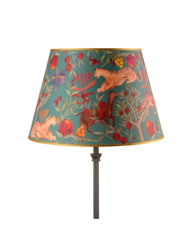 L'Oca Nera - Paralume Conico Grande Ø45x30h cm - Tigri