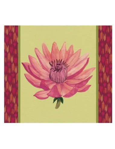 L'Oca Nera -  Tovaglietta Rigida Lime 39x35 cm -  Riflessi di Loto