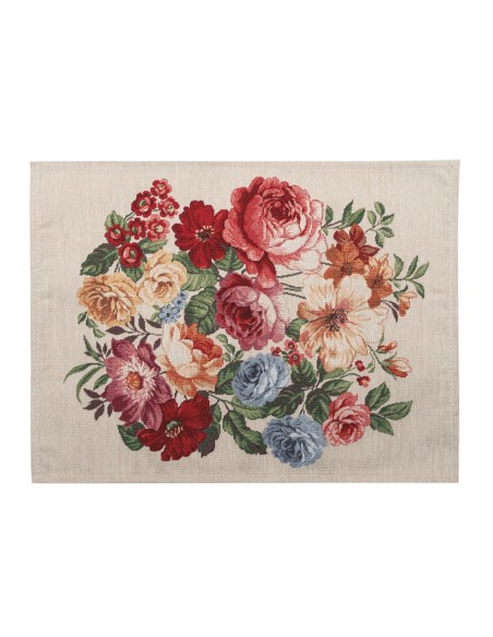 Galtex - Floral - CENTRO TAVOLA tovaglietta in gobelin cm 35X45