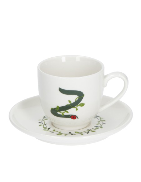 La Porcellana Bianca·tazza Caffe' C/p Lettera 'z' Cc 85 in Gift Box