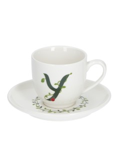 La Porcellana Bianca-Solotua Tazza Caffe' C/P 'Y' Cc 90 Gb Gift Box