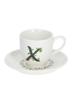 La Porcellana Bianca·tazza Caffe' C/p Lettera 'x' Cc 85 in Gift Box 2