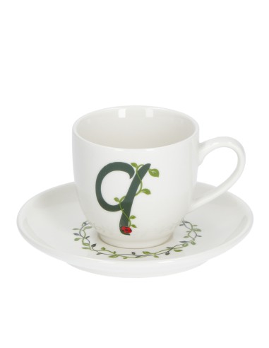 La Porcellana Bianca-Solotua Tazza Caffe' C/P 'Q' Cc 90 Gb Gift Box