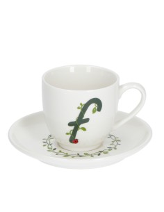 La Porcellana Bianca-Solotua Tazza Caffe' C/P 'F' Cc 90 Gb Gift Box