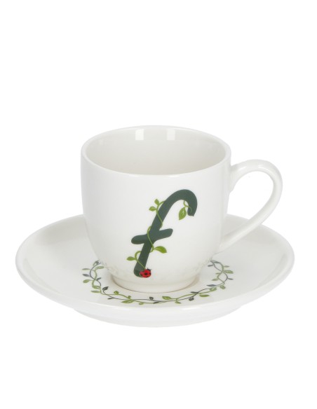 La Porcellana Bianca-Solotua Tazza Caffe' C/P 'F' Cc 90 Gb Gift Box