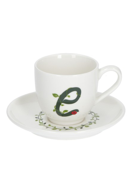 La Porcellana Bianca-Solotua Tazza Caffe' C/P 'E' Cc 90 Gb Gift Box