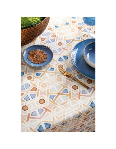 L'Oca Nera - Mandalay - Tovaglia Antimacchia cm 155 x 270 · 10 posti