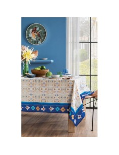 L'Oca Nera - Mandalay - Tovaglia Antimacchia cm 155 x 270 · 10 posti