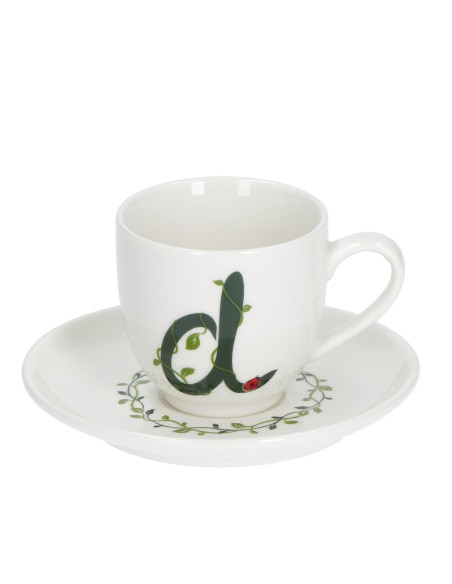 La Porcellana Bianca-Solotua Tazza Caffe' C/P 'D' Cc 90 Gb Gift Box