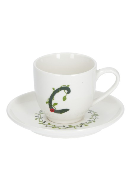 La Porcellana Bianca-Solotua Tazza Caffe' C/P 'C' Cc 90 Gb Gift Box