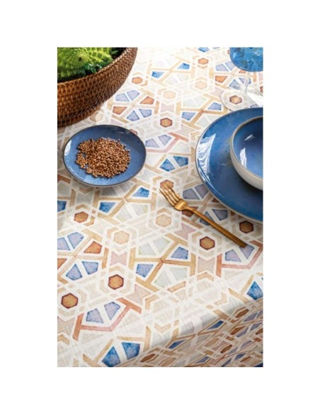 L'Oca Nera - Mandalay - Tovaglia Antimacchia cm 155 x 320 · 12 posti