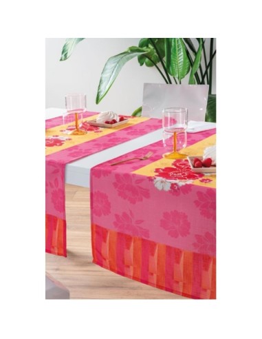 L'Oca Nera - Lhasa - Runner Antimacchia cm 155 x 50, 2 posti