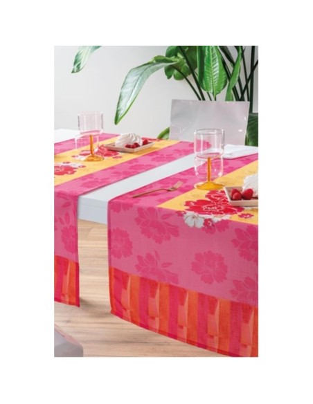 L'Oca Nera - Lhasa - Runner Antimacchia cm 155 x 50, 2 posti
