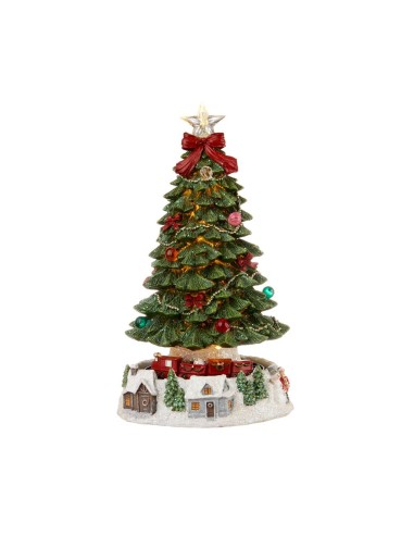L'Oca Nera - Albero con Treno, Movimento, Musica e Led  Ø17x30h