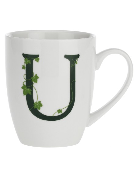 La Porcellana Bianca-Atupertu Mug Lettera U Cc 380 Gb 380 Cm Gift Box
