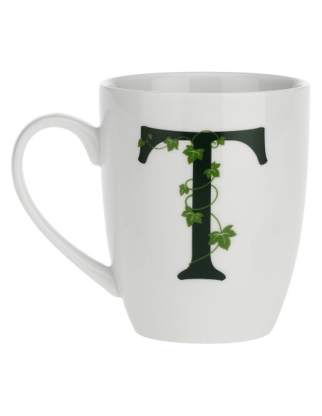 La Porcellana Bianca-Atupertu Mug Lettera T Cc 380 Gb 380 Cm Gift Box